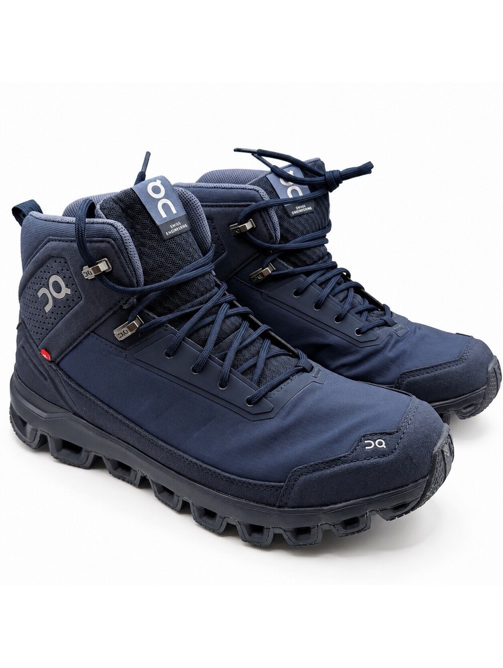 On Running Cloudridge Hiking Boots Women’s Size 10 Navy Blue Waterproof New